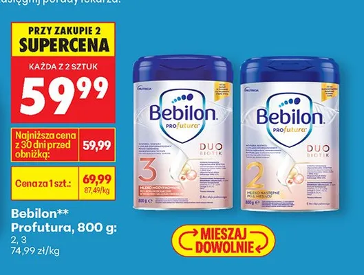 Mleko Profutura 3 promocja w Biedronka