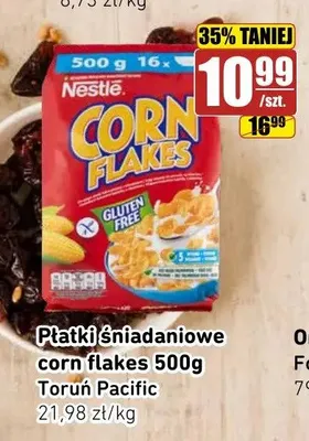 Płatki śniadaniowe Corn Flakes Nestle promocja w API Market
