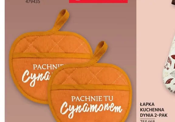 Łapka kuchenna dynia 2-pak promocja w Selgros