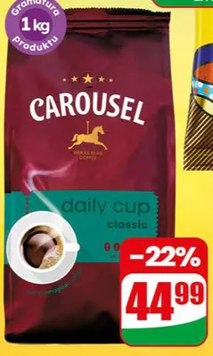 Kawa ziarnista promocja w Dino