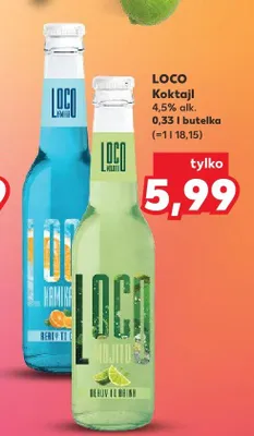 Koktajl Loco Kamikaze promocja w Kaufland
