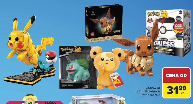 Maskotka Pokémon Pikachu promocja w Carrefour