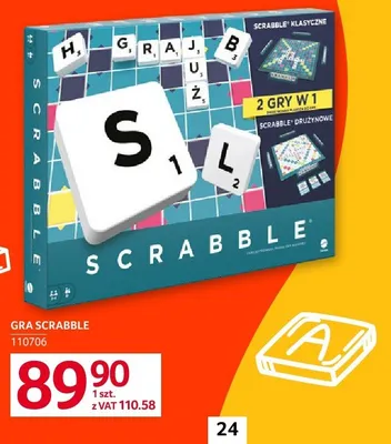Gra Scrabble promocja w Selgros