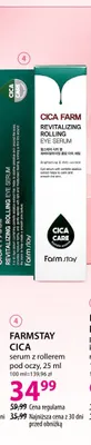 Cica serum z rollerem pod oczy Farmstay promocja w Hebe
