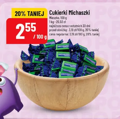 Cukierki Michaszki promocja w POLOmarket