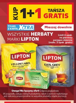 Herbata Lipton Yellow Label promocja w Kaufland
