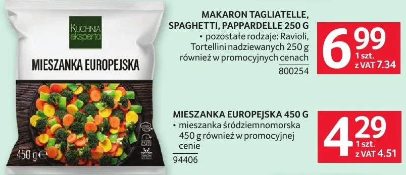 Mieszanka europejska 450 g Kresko promocja w Selgros