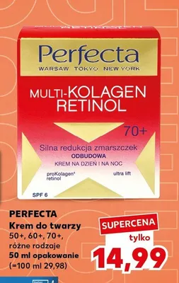Krem do twarzy multi-kolagen retinol 70+ promocja w Kaufland