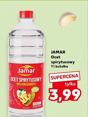 Ocet spirytusowy Jamar 10% kwasowości promocja w Kaufland