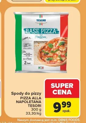 Spody do pizzy Pizza alla Napoletana Tesori promocja w Carrefour