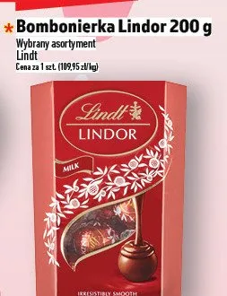 Bombonierka Lindor 200 g promocja w TOPAZ