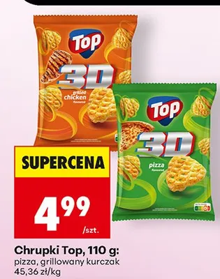 Chrupki 3D grillowany kurczak promocja w Biedronka