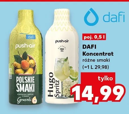 Koncentrat różne smaki promocja w Kaufland