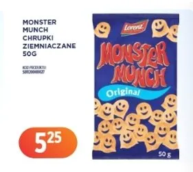Chrupki ziemniaczane Lorenz Monster Munch Original promocja w Leo Market