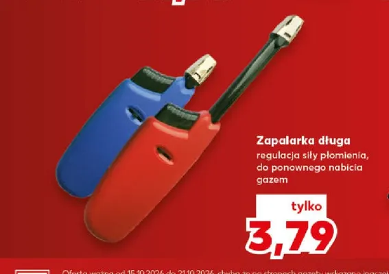 Zapalarka długa promocja w Kaufland