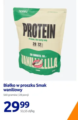 Białko w proszku smak waniliowy promocja w Action