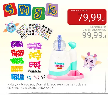Fabryka Radości Dumel Discovery promocja w Smyk