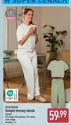 Komplet dresowy damski promocja w Aldi