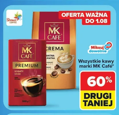 Kawa mielona MK Café Premium promocja w Carrefour Market