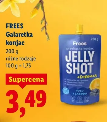 Galaretka konjac różne rodzaje promocja w Lidl
