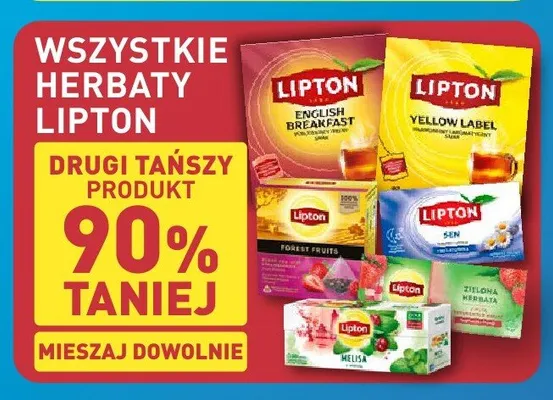Herbata ekspresowa Lipton Zielona Herbata promocja w Aldi