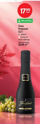 Wino musujące Cava Freixenet wytrawne promocja w Żabka