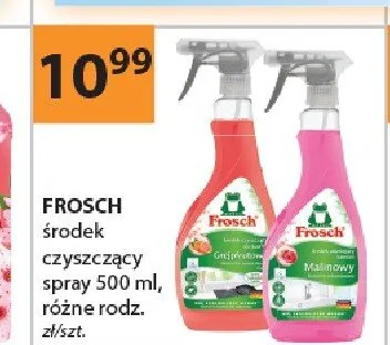 Środek czyszczący spray Frosch 500ml promocja w Drogerie Laboo