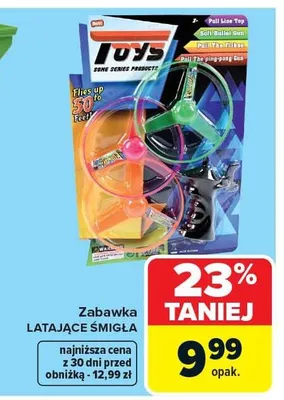 Zabawka latające śmigło Toys promocja w Carrefour