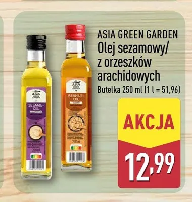 Olej sezamowy ASIA GREEN GARDEN promocja w Aldi