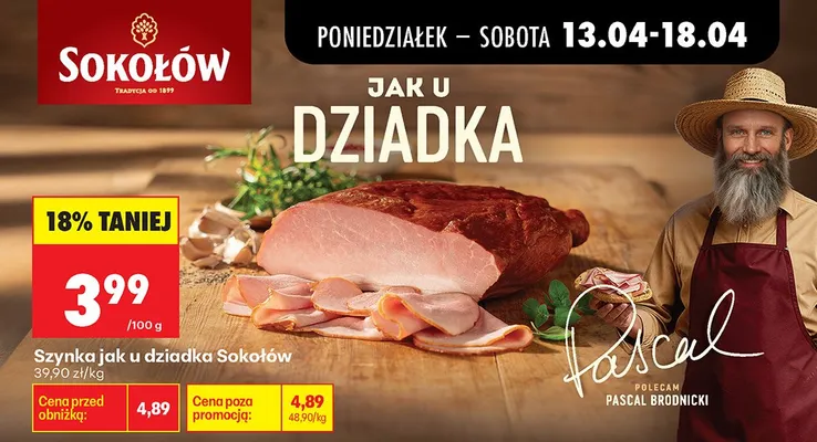 Szynka jak u dziadka promocja w Biedronka