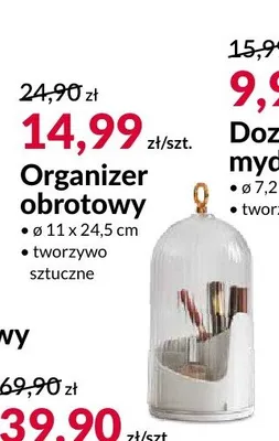 Organizer obrotowy promocja w Salony Agata
