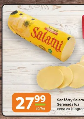 Ser żółty Salami Serenada luz promocja w Gama