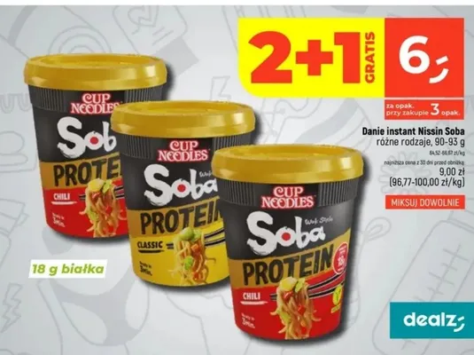 Danie instant różne rodzaje promocja w Dealz