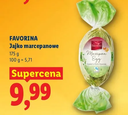 Jajko marcepanowe promocja w Lidl