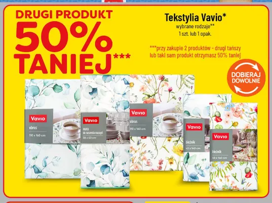 Mata do suszenia naczyń Vavio 38x50 cm promocja w POLOmarket