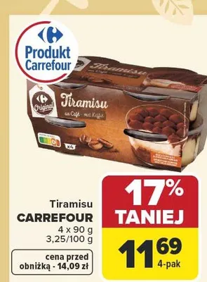 Tiramisu promocja w Carrefour