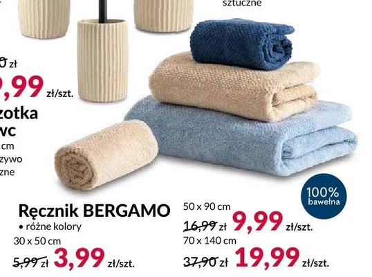 Ręcznik Bergamo 30x50 cm promocja w Salony Agata