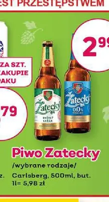 Piwo Zatecky promocja w Bliski