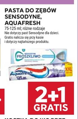 Pasta do zębów Sensodyne promocja w Stokrotka