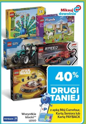 Wszystkie klocki promocja w Carrefour