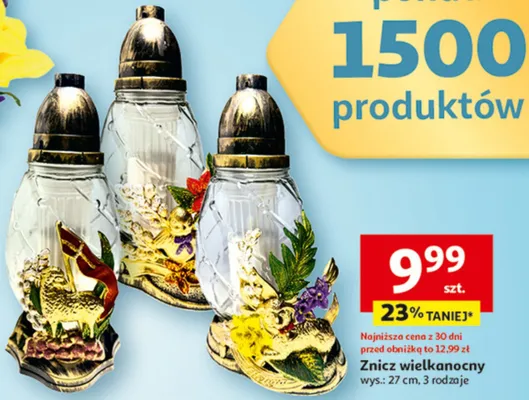 Znicz wielkanocny promocja w Auchan