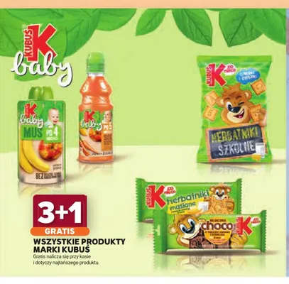 Produkty marki Kubuś promocja w Stokrotka