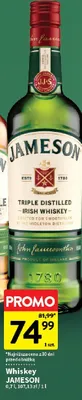Whiskey Jameson promocja w Intermarche