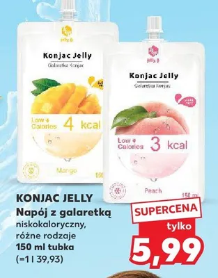 Napój z cukierką niskokaloryczny, różne rodzaje promocja w Kaufland