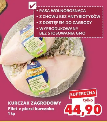 Kurczak zagrodowy Filety piersi kurczaka promocja w Kaufland
