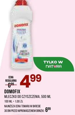 Mleczko do czyszczenia promocja w Drogerie Natura