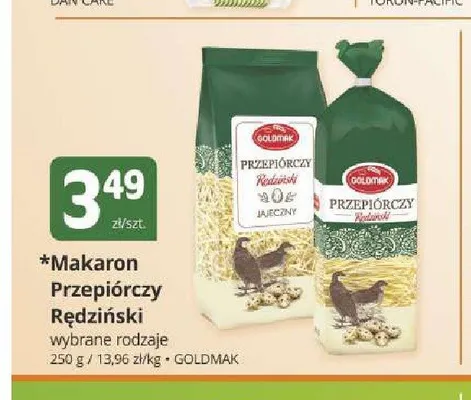 Makaron Przepiórczy Rędziński 4-jajeczny promocja w Marketvita