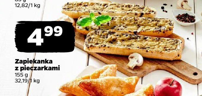 Zapiekanka z pieczarkami promocja w Netto