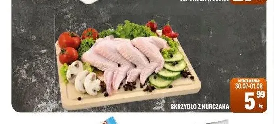 Skrzydło z kurczaka promocja w Tomi Markt
