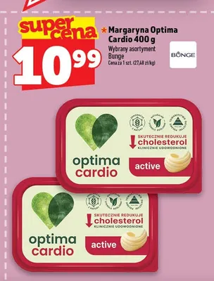 Margaryna Optima Cardio promocja w TOPAZ